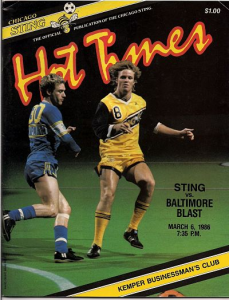1985-86 Chicago Sting vs. Baltimore Blast. March 6th, 1986