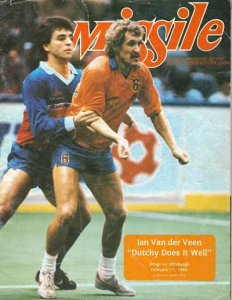 Wichita Wings vs. Pittsburgh Spirit. February 17, 1984
