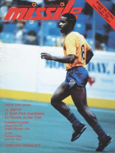 Wichita Wings vs. Chicago Sting. February 21, 1986