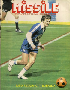 1980-81 MISSILE Magazine - Iubo Petrovic, Buffalo Stallions
