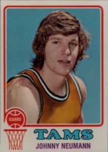 1973 Topps Johnny Neumann - Memphis Tams of the ABA